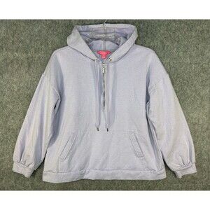 Lilly Pulitzer Suri Hoodie Women’s XL Lilac Purple 1/2 Zip Pullover